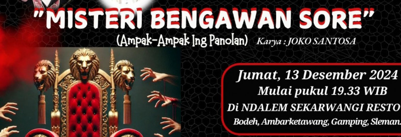 ASITANTRA - Jogkem Gelar Kehoprak  "Misteri Bengawan Sore