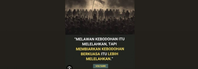 Negara Mengelola Kebodohan Rakyat